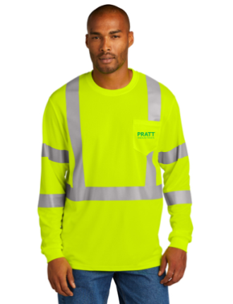 CornerStone® ANSI 107 Class 3 Mesh Long Sleeve Tee